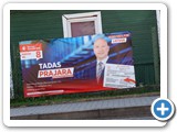 Agitacinis plakatas prieš Sasnavos mokyklą